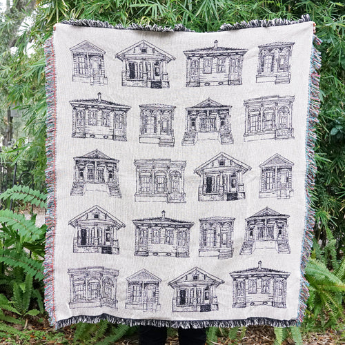 PRE-ORDER - New Orleans Homes Blanket