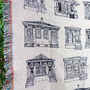 New Orleans Woven Throw Blanket