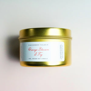 Orange Blossom and Fig Candle