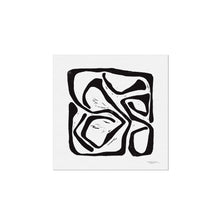 Restless III | Square Block Print