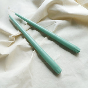 Sage Green Taper Candlesticks