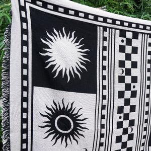 Solstice Checkerboard Blanket by November Fields