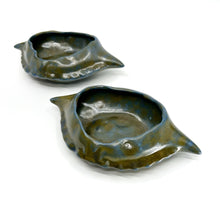 Vintage Ceramic Crab Shell Dishes