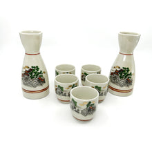 Vintage 7 Piece Japanese Sake Set