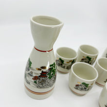 Vintage 7 Piece Japanese Sake Set