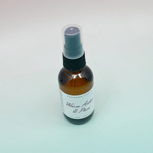 Warm Plum and Amber 2oz Room Spray