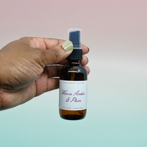 Warm Plum and Amber Room Spray