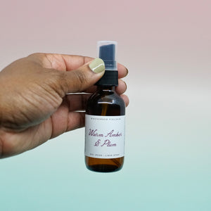 Warm Plum and Amber Room Spray
