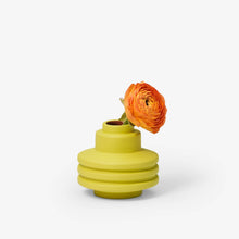 Strata Vase: Chartreuse
