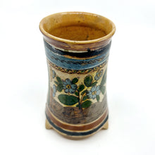 Vintage Mexican Ceramic Desert Scene Vase - Rare Find