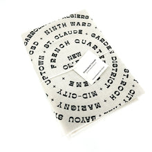 New Orleans Neighborhoods Kitchen Towel