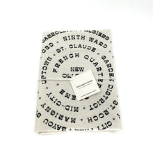New Orleans Neighborhoods Kitchen Towel