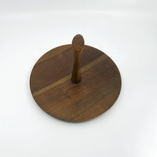 Small Mid Century Modern Walnut Serving Platter