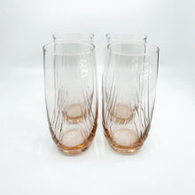 Lenox Swag Pink Glasses Set of 4