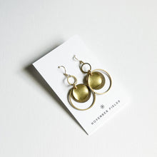 Bennett Brass Dangle Earrings