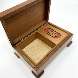 Vintage Inlaid Wooden Box - Rare Find
