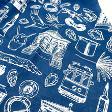 Organic Cotton New Orleans Pattern Bandana