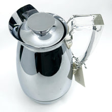 Vintage Thermos Chrome Coffee Carafe with Clear Lucite Handle