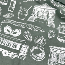 Organic Cotton New Orleans Pattern Bandana