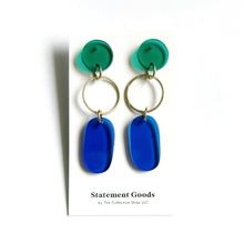 Solange Transparent Resin Dangle Earrings