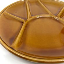 Vintage - Set of 4 Brown Fondue/Sushi Plates