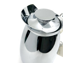 Vintage Thermos Chrome Coffee Carafe with Clear Lucite Handle