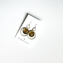 Bennett Brass Dangle Earrings