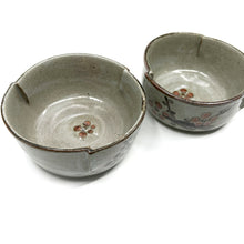 Set of 2 - Vintage Japanese Stoneware Small Bowls