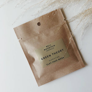 Green Theory Clarifying Clay Face Mask Sample Pack