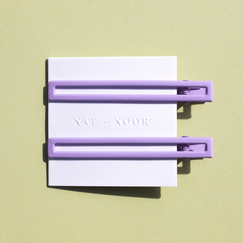 Leia in Lilac Hair Clip