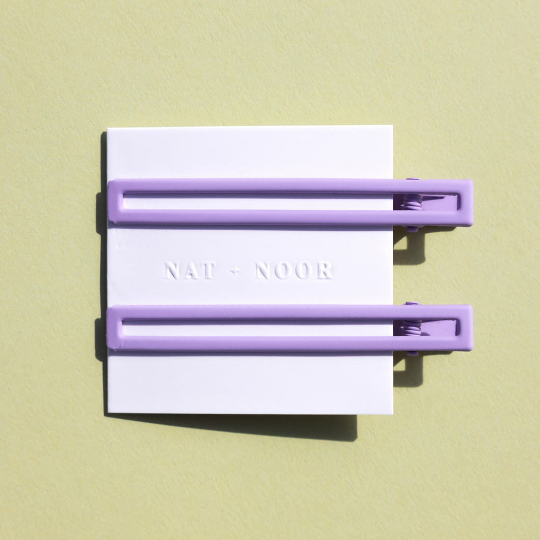 Leia in Lilac Hair Clip