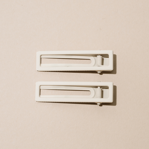 Lu Lu Hair Clip In Bone