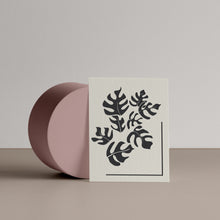 Flowing Monsteras Letter-pressed Blank Card - Set of 5