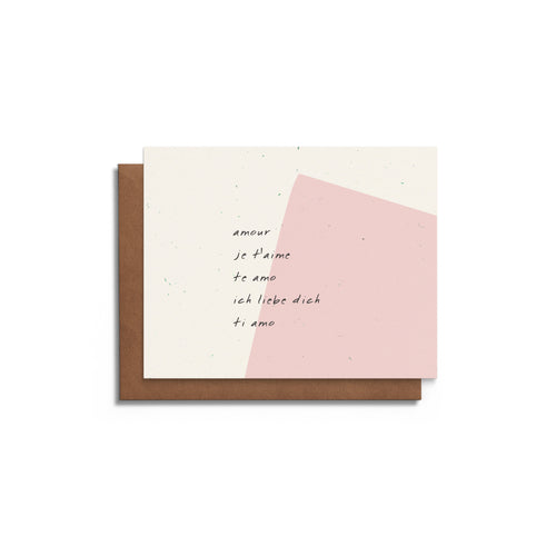 Love Languages | Love Card