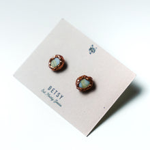 Handmade Oval Studs by Betsy Lopez - 02