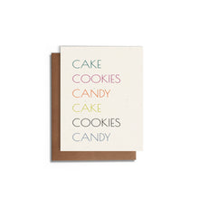 Sweets | Love, Birthday or Appreciation Card