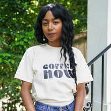 Coffee Now Shirt - Cream