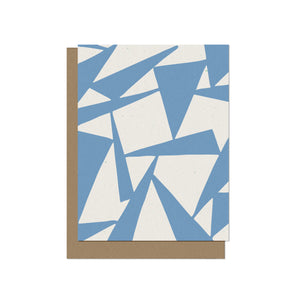 Connecting Triangles Blank Card