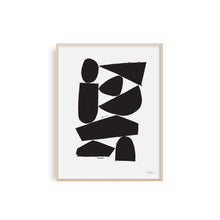 Constructed IV Block Print