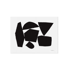 Constructed V Block Print