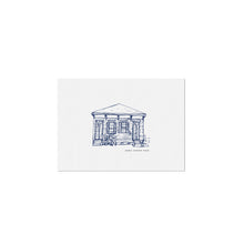 5x7 Mini Contour Double Shotgun House Art Print