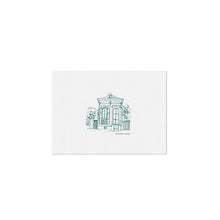 5x7 Mini Contour Shotgun House Art Print