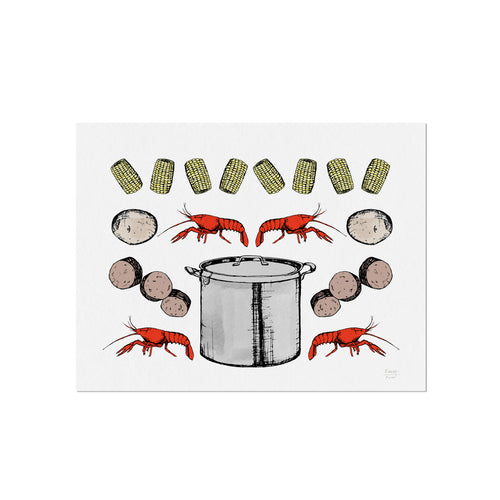 Crawfish Boil Art Print