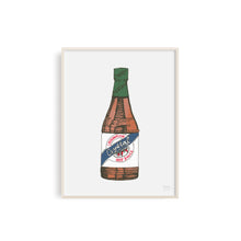 Crystal Louisiana Hot Sauce Illustration