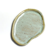 Milan - Sandy Green Medium Modern Organic Ceramic Dish No.2