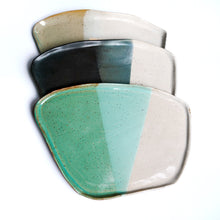 Large Double-Dipped Modern Organic Ceramic Dish No.4