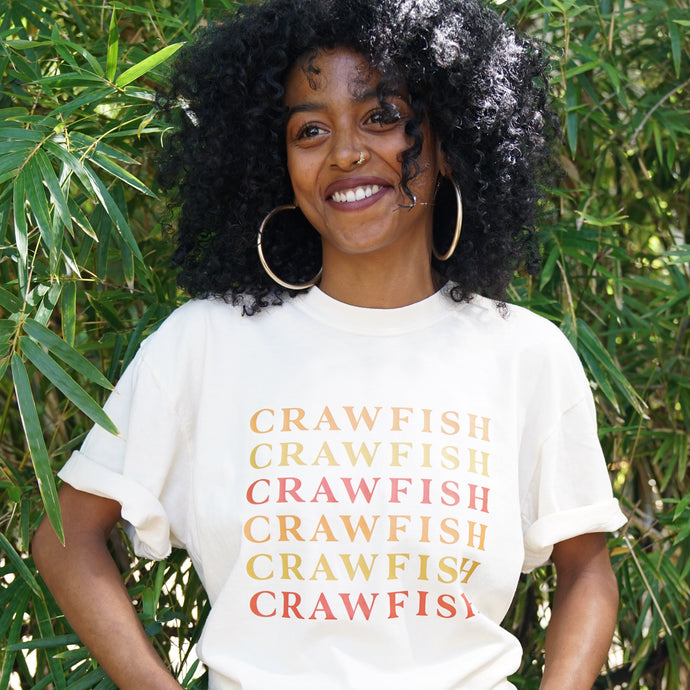 Crawfish Crawfish Crawfish Shirt - Ivory