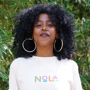 Nola in Color - Ivory Tee – The Collective Shop