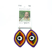 Yanira Large Embroidered Eyes by Swiet