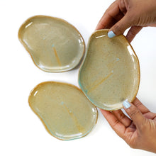 Milan - Creamy Green Medium Modern Organic Ceramic Dish No.2